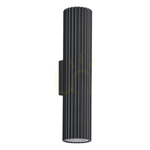 Lampă de perete IVAR negru LED 4000K