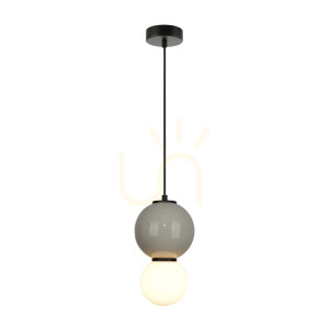 Lampa suspendată Italux Pieve LED gri 5W 3000K IP20 PND-95221-1S-GR
