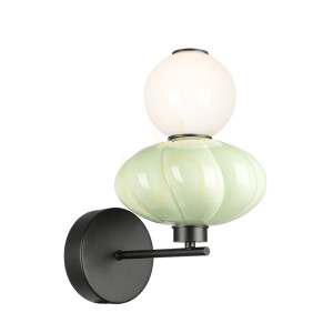 Lampă de perete Italux Tordi LED verde WL-94721-1A-GRN