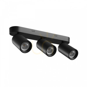 Madara Altro Base 3x Gu10 230 V Ip20 350 X70 X135 Mm Negru