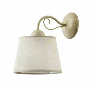 Lampă de perete KAMELIA Bej 1xE27/15W