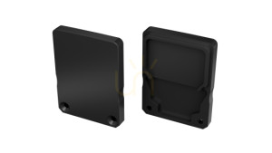 ALU LUMINES SILEDA+Tall plug negru lăcuit
