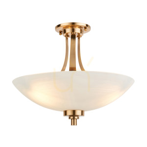 Plafond Welles Brass Endon