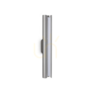 Aplică perete LED Ideallux DORICA gri aluminiu 30 cm 366371
