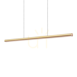Lustră suspendată LED Ideallux DORICA cupru 140 cm 366432
