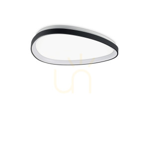 Plafonieră LED Ideallux Gemini 372075 negru 61 cm 30W 4000K
