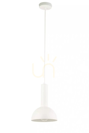 Lampă suspendată Sigma VITRUM albă 19 cm E27 40812