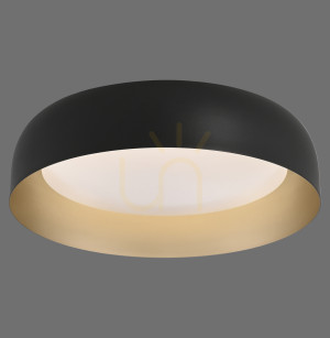 Plafond OSKO 14215-18 negru 1xLED