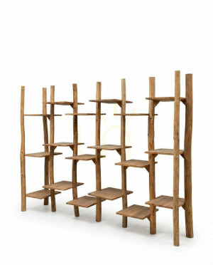 Rafturi multiple Fabulook Natural 221x58x298 cm