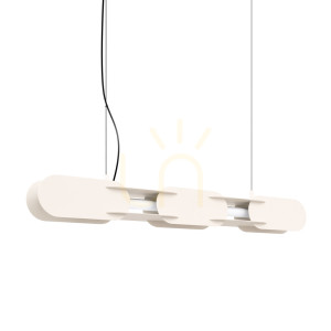CHAIN 91 bej LED 4000K lampă suspendată