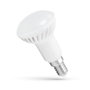 Bec cu led R-50 E-14 230v 6w culoare caldă