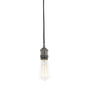 Lampă suspendată Italux Classo negru aluminiu E27 DS-M-034 MATT BLACK