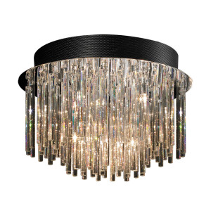 Plafoniera Italux Spillo 10xG4 cristal crom MX51113-10B