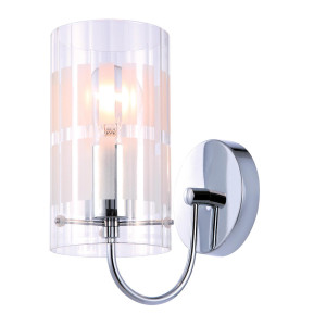 Lumini de perete Italux Max crom transparent E27 MBM1957-1