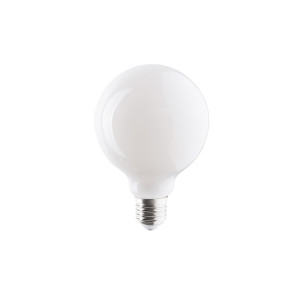 GLÖDLAMPA GLASKULA LED 8W, 3000K, E27, VINKEL 360