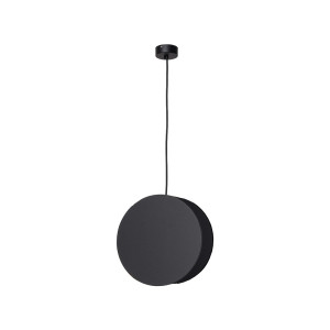 Modern taklampa WHEEL BLACK I