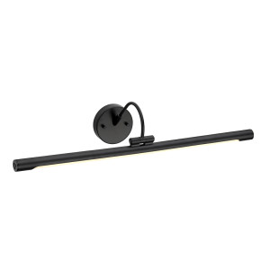 Alton 1 ljus stor LED-tavelbelysning - svart Elstead
