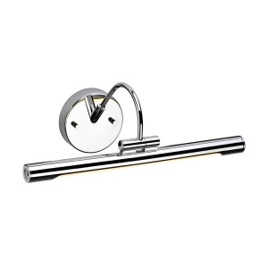 Alton 1-ljus liten LED-tavelbelysning - polerad krom Elstead