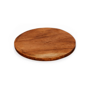 Underlägg BAZAR BIZAR teakrot naturlig 10 cm Best Seller