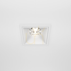 ALFA LED infälld takarmatur DL043-01-15W4K-D-SQ-W Maytoni