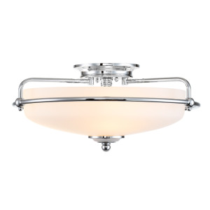 Griffin 3 Ljus Flush Mount Elstead