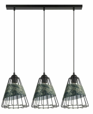 Pendellampa Sigma Deni 3 grafit/guld 40543