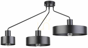 Plafond Sigma Jumbo 3 svart 31533