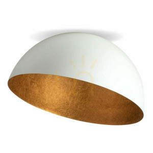 Plafond Sigma Sfera 90 vit koppar 32459