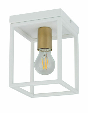Plafond Sigma Vigo 1 vit/guld 32224