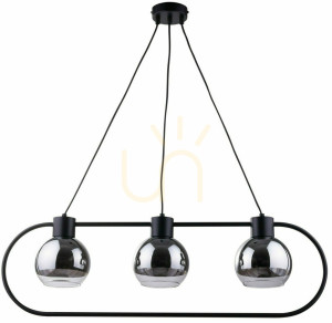Pendellampa Sigma LINDA 3 svart 31891