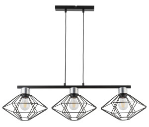 Pendellampa Sigma VARIO 3 svart/silver 40560