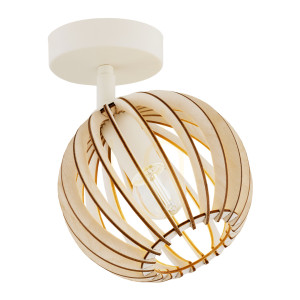 ARGON Vägglampa Parula Beige Trä E14 1x7W 8275