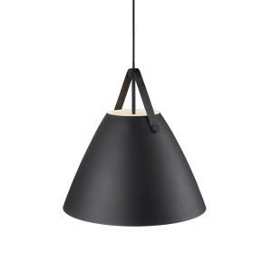 Strap 48 pendellampa svart Nordlux
