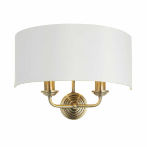 Highclere vägglampa 98937 Endon