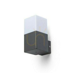 Utomhus vägglampa Clyde vägglampa Antracit 230 V E27 28 W Ip44