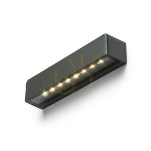 Vägglampa Sampo vägglampa Antracit 230 V Led 9 W Ip65 3000 K