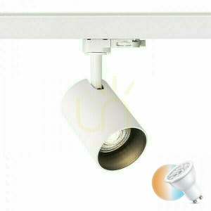 Connor Spotlight för 3-fas skena vit/svart 230 V Led Gu10 10 W.