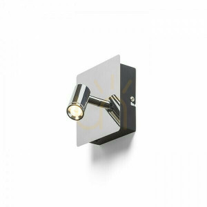 Vägglampa Tiara krom 230 V Led 2x3 W 25° 3000 K