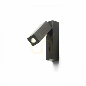 Vägglampa Fado I vägglampa Svart 230 V Led 3 W 45° 4000 K
