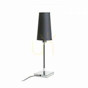 Lulu Bordslampa Svart Krom 230 V E27 28 W.