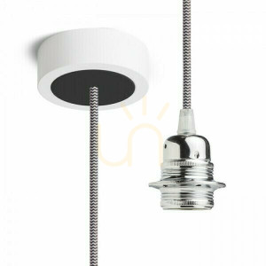 Lampskärm, Hex Lampskärm Hängande Set Bp+C/Bk+Cho+Cp1 230 V E27 28 W.