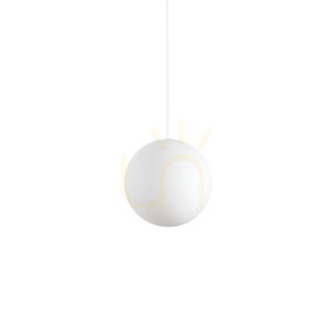 Pendellampa Ideallux CARTA SP1 D30 vit 226026