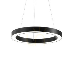 Pendellampa Ideallux Oracle SP D60 Nero svart LED 60 cm 222103