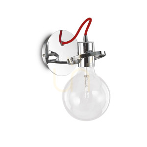 Vägglampa Ideallux Radio AP1 krom 119427