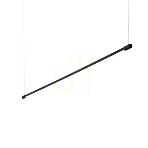 Pendellampa Ideallux Yoko SP Nero svart LED 146 cm 258928
