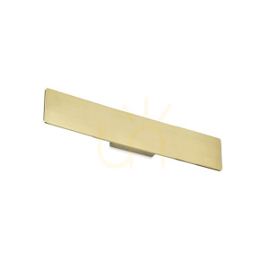 Vägglampa Ideallux ZIG ZAG AP D53 3000K mässing 282138