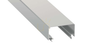 LUMINES profil typ Largo M2 silver anodiserad. 2 m