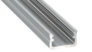 LUMINES LED-profil typ A silveranodiserad 2 m