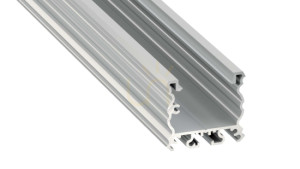 LED-profil LUMINES typ Talia silver anodiserad 1 m