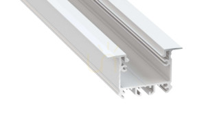LED-profil LUMINES typ inTalia vitlackerad 1 m